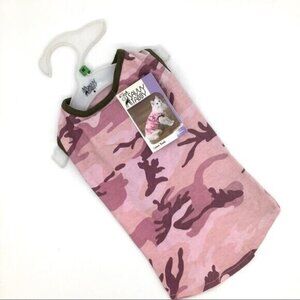 Savvy Tabby Pink Camouflage Cat Shirt Medium